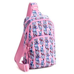 Vera Bradley Disney Lorman Sling Backpack Surfboard Stitch